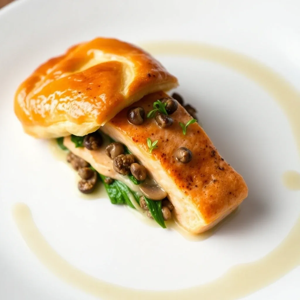 Wild King Salmon en Croûte